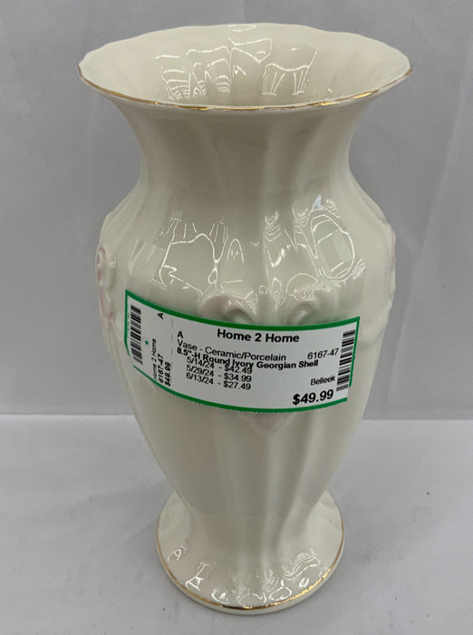 Belleek Vase - Ceramic/Porcelain